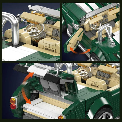 Mould King AC Cobra 10228 - Vintage Sports Car Building Blocks - Sofhome