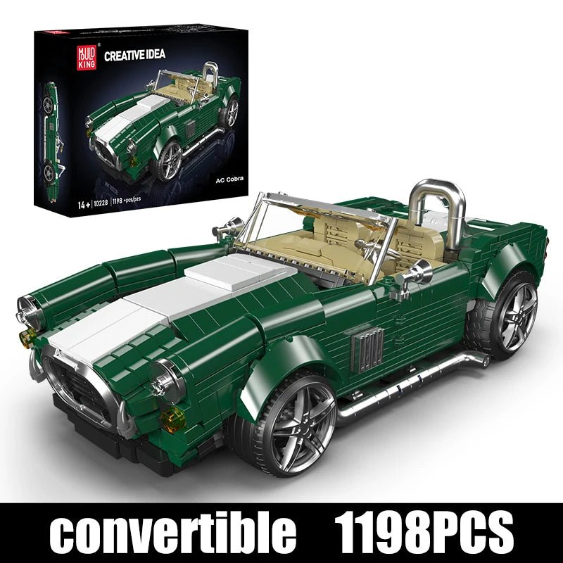 Mould King AC Cobra 10228 - Vintage Sports Car Building Blocks - Sofhome