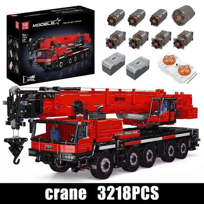 Mould King LTM 1110 Crane - RC Technical Building Blocks - Sofhome