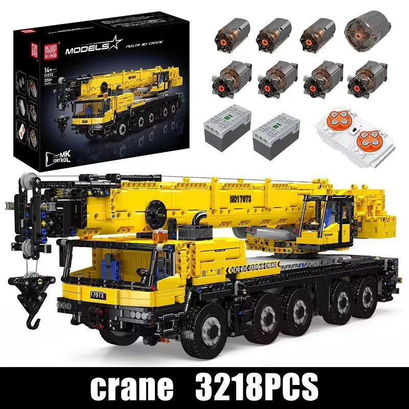 Mould King LTM 1110 Crane - RC Technical Building Blocks - Sofhome