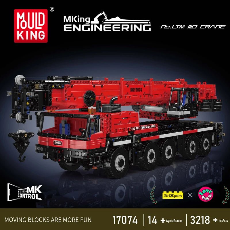 Mould King LTM 1110 Crane - RC Technical Building Blocks - Sofhome