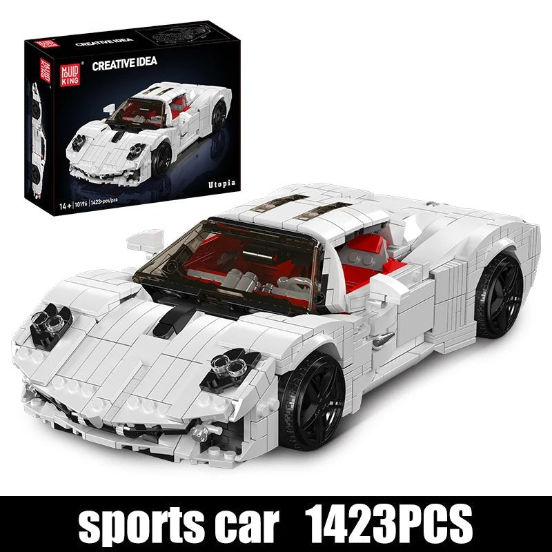 Mould King Utopia 10196 - Super Racing Car Building Block Set - Sofhome