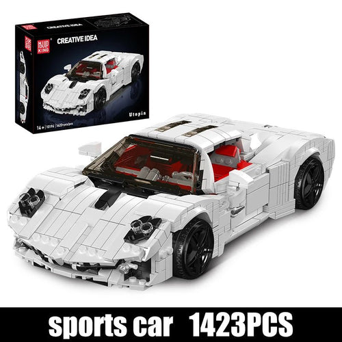 Mould King Utopia 10196 - Super Racing Car Building Block Set - Sofhome